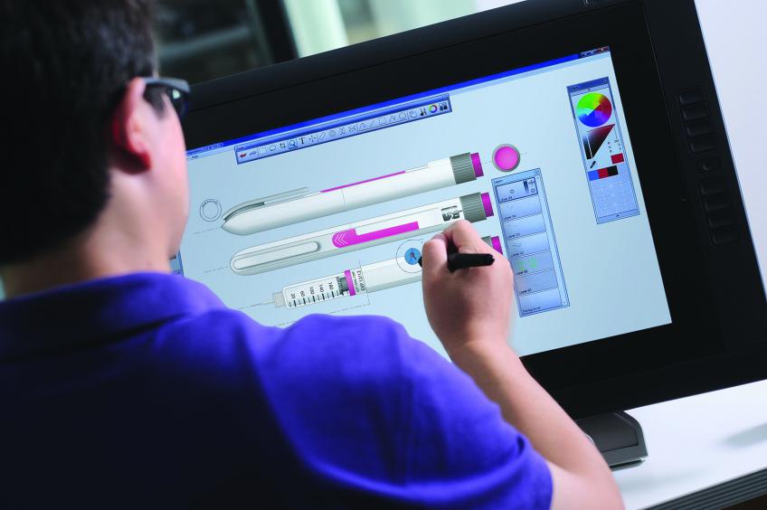 medical product being designed