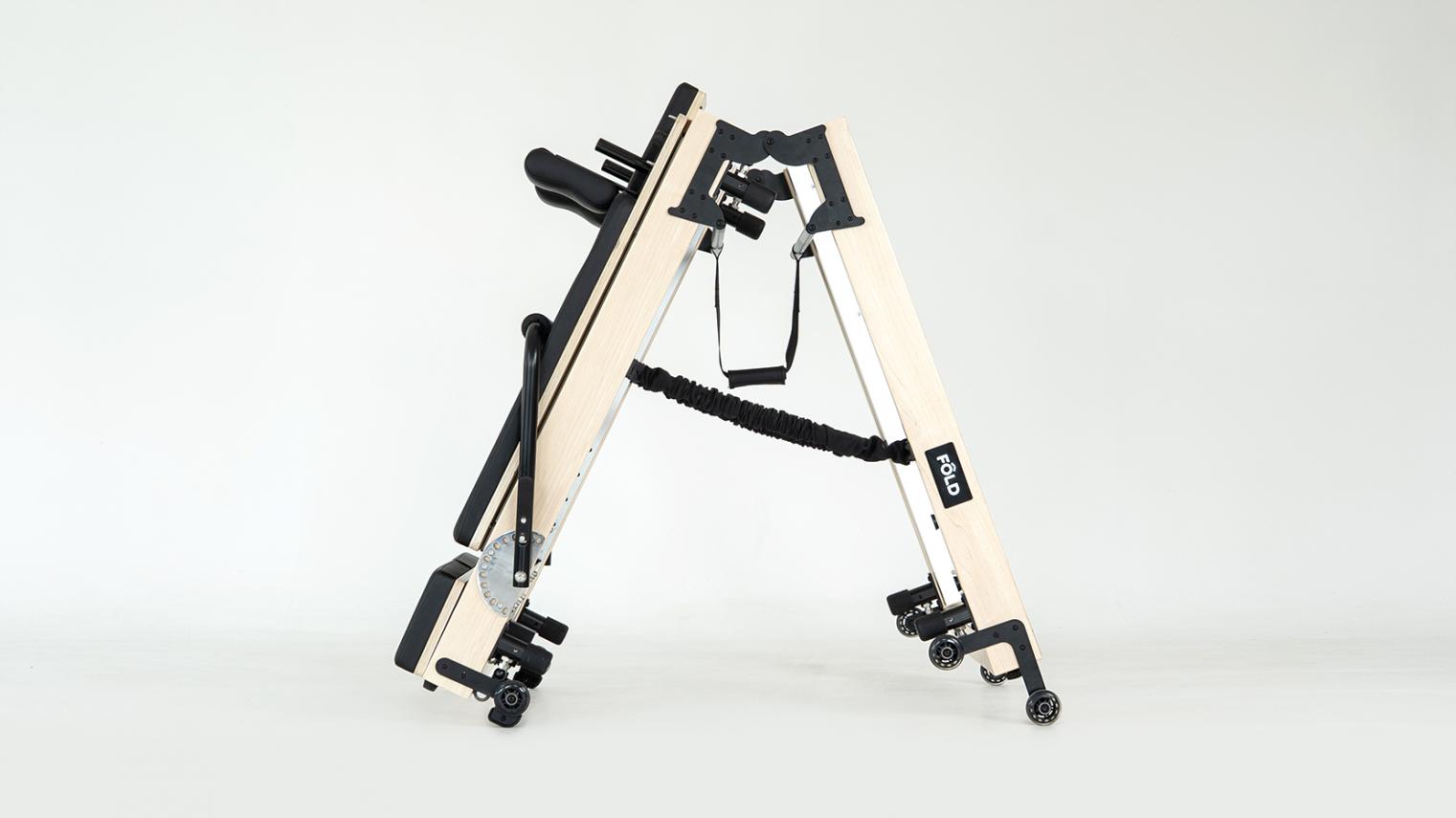 folding pilates reformer