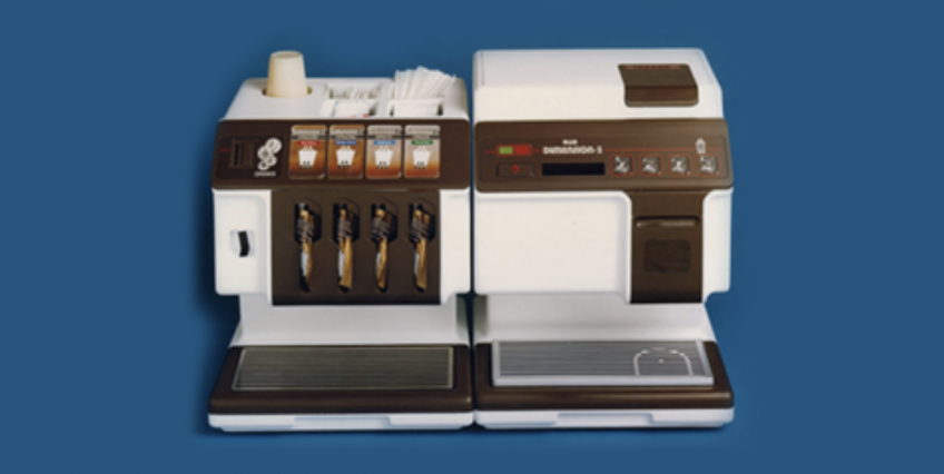 Drinks vending machine that IDC developed for Mars KLIX